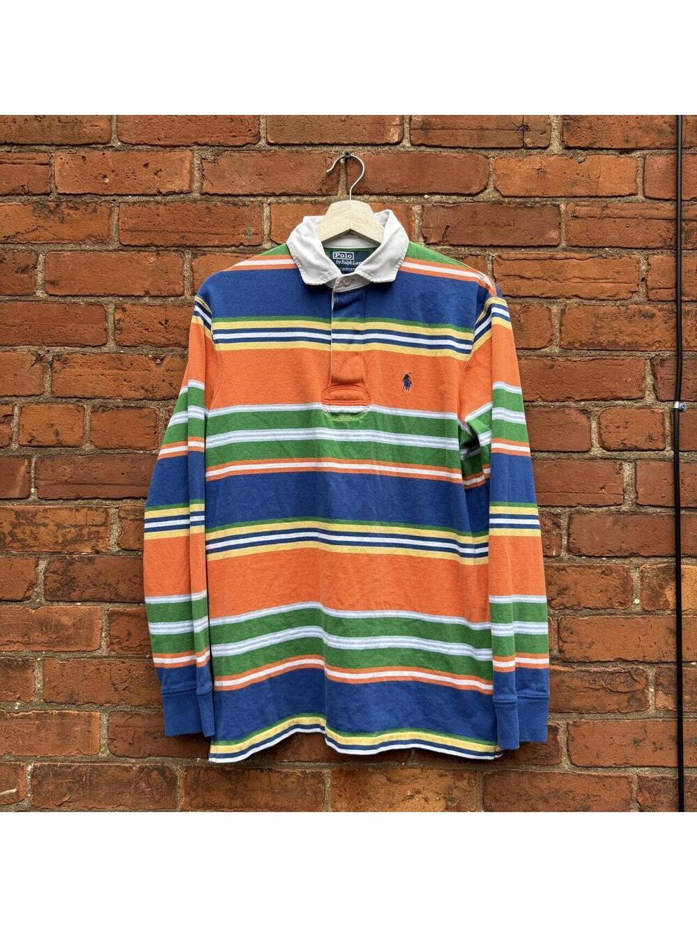 Polo Ralph Lauren striped rugby shirt 00s S